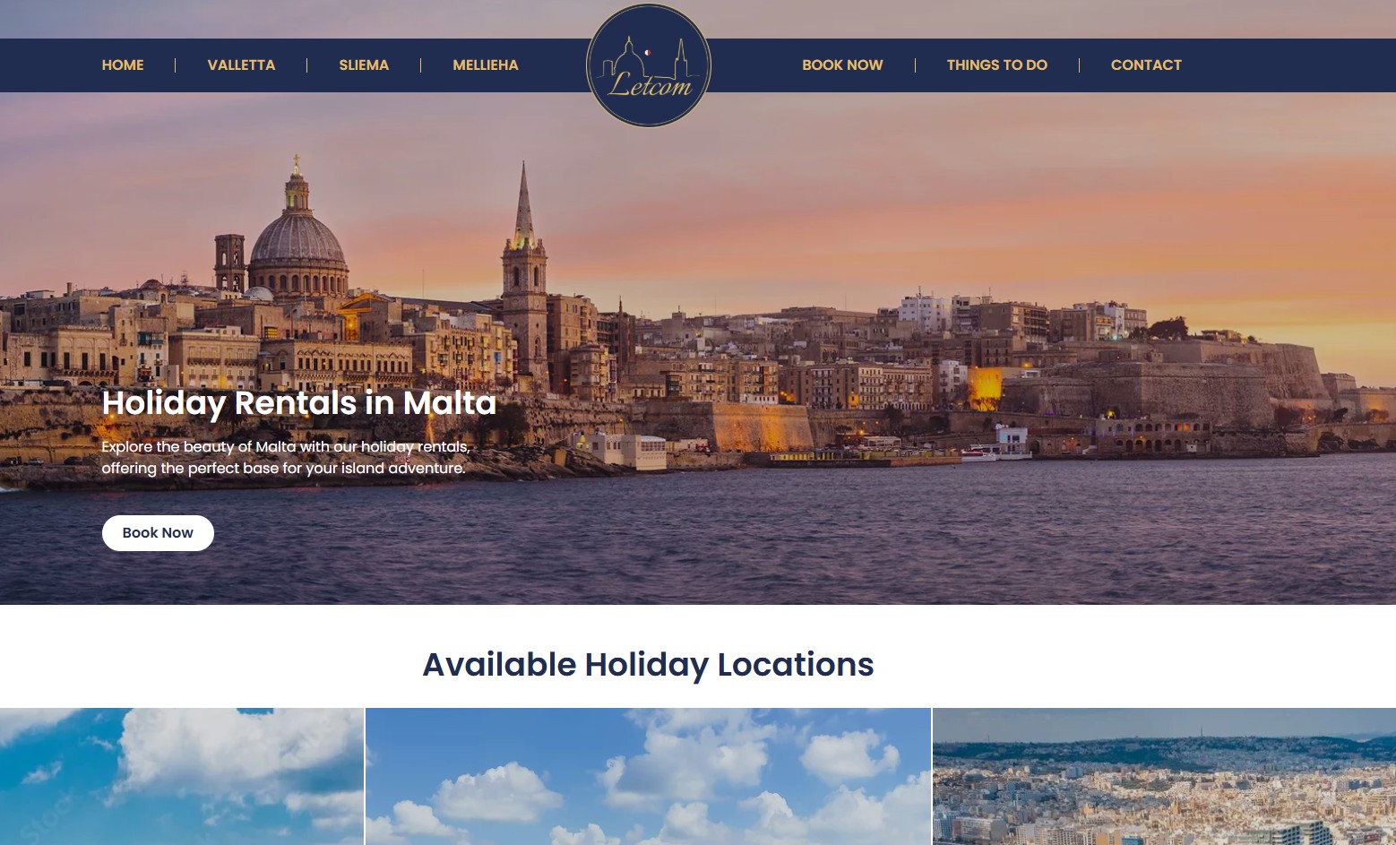 Homepage layout issue screenshot